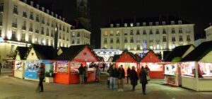 Chalets du marchÃ© de noÃ«l de Nantes
